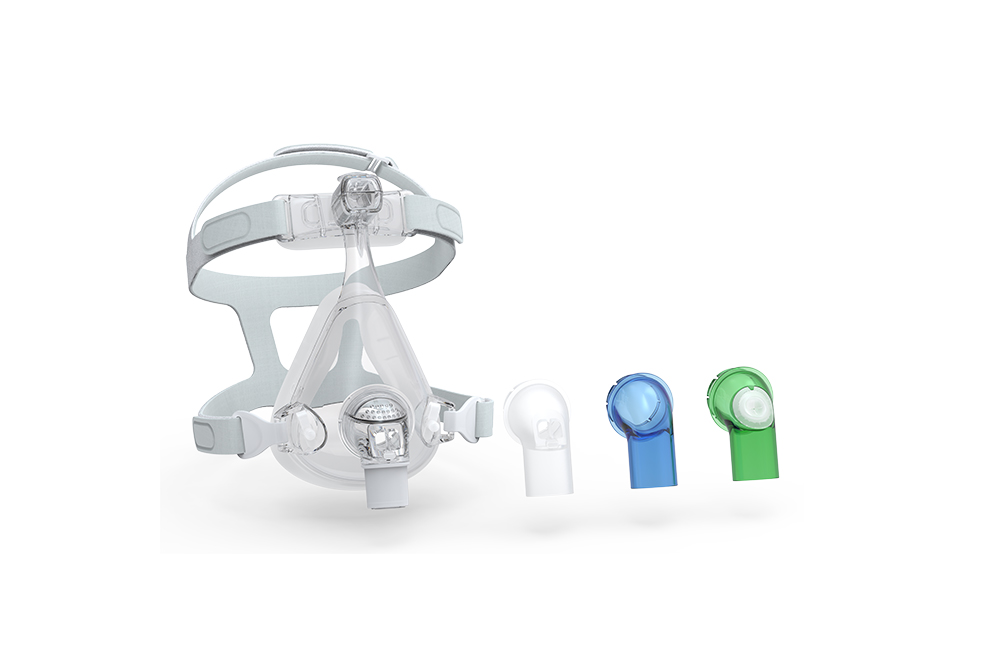 Maska twarzowa szpitalna do NIV nieinwazyjnej wentylacji płuc F3