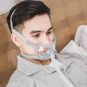 Maska CPAP BMC F6 Full Face – podnosowo-ustna, lekka i komfortowa - obrazek 2